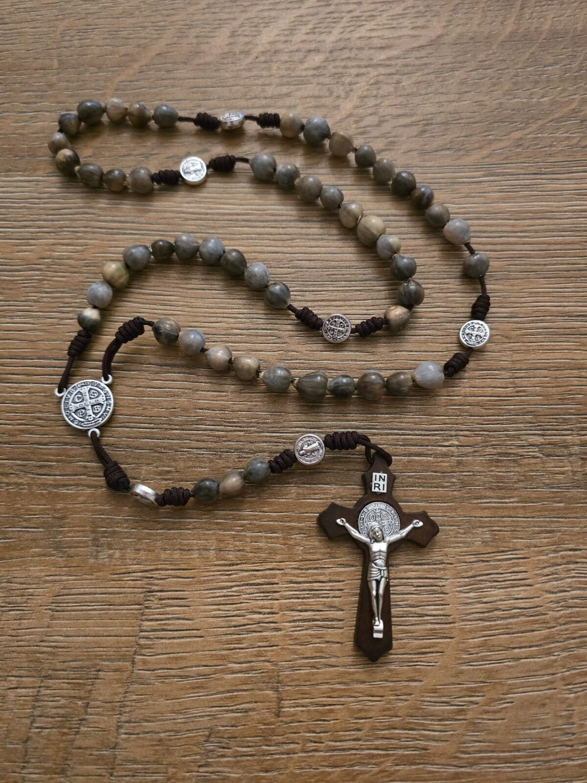 Jobs tears seeds rosary, job's tears chaplet, natural rosaries, handmade rosary, catholic gift women men her